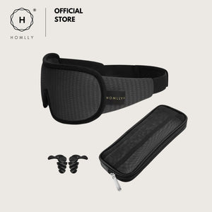 Homlly Luna Eye Mask - 99% Blackout 3D Contoured Sleeping Travel Eye Mask Blindfold