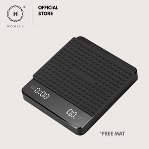 Homlly Blako LED Coffee Scale with Timer Rechargeable Battery