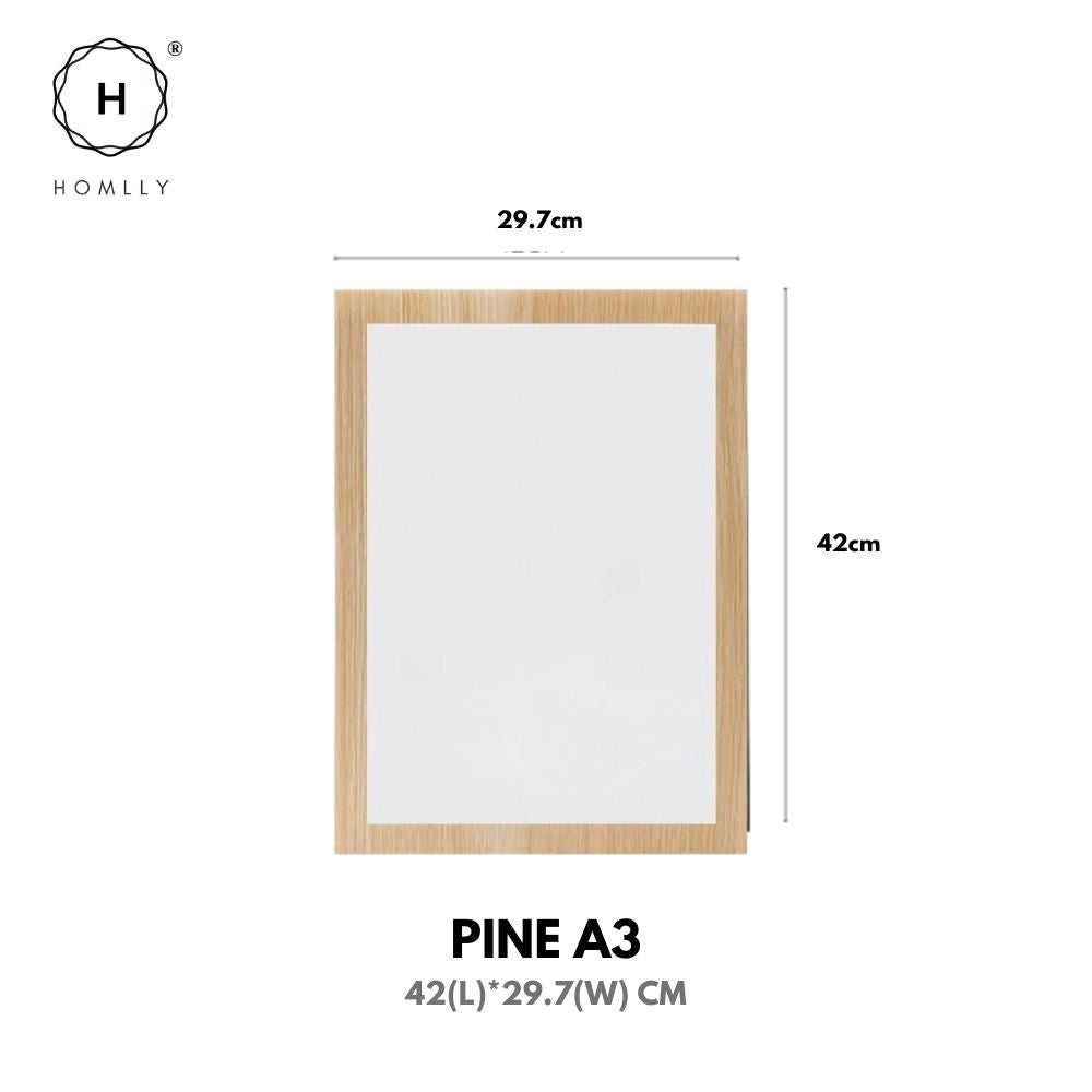 Homlly Easy Change Picture Magnetic Picture Frames with Self Adhesive Backing
