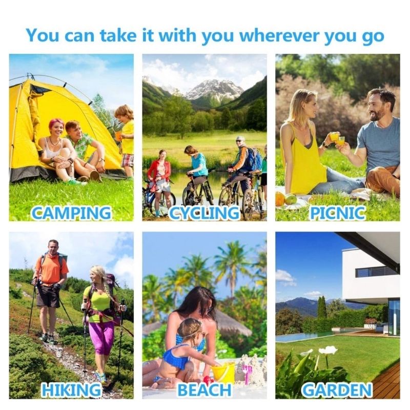 Homlly Sand Free Waterproof Beach Blanket Picnic Mat