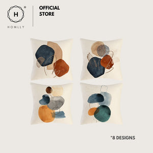 Homlly Dotti Abstract Mid Century Cushion Pillow Cover