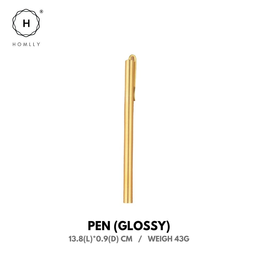 Homlly Keii Gold Stationary Set Dice Clip Ruler Pen Tape Scissor Holder