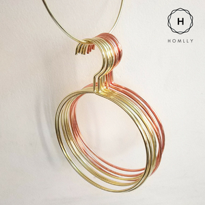 Keii Gold Rose Gold Hanger Available in Rectangular / Round shape  (1 pc)