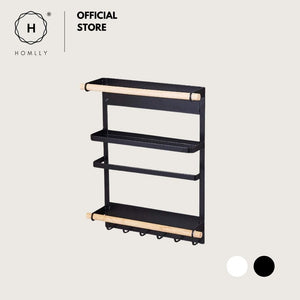 Homlly Refrigerator Magnetic Storage Rack