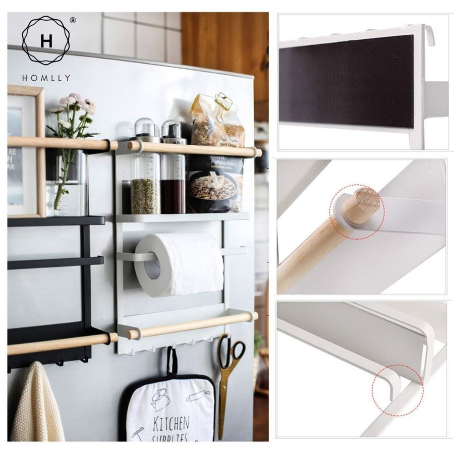Homlly Refrigerator Magnetic Storage Rack
