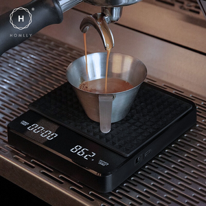 Homlly Blako LED Coffee Scale with Timer Rechargeable Battery