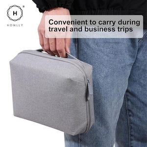 Homlly Volcano Travel Pouch Electronics Accessories Organizer Bag