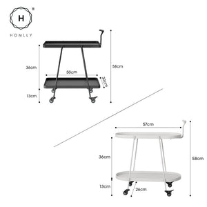 Homlly Collii Serving Bar Cart Trollery