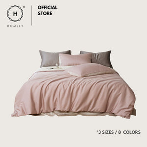 Homlly Jongii Tencel Cover Pillow Case Bedding Set (3/4pcs)