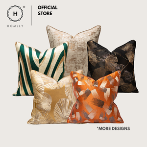Homlly Luxury Jacquard Decorative Cushion Covers (45*45CM)