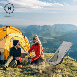 Homlly Ultralight Portable Outdoor Camping Folding Chair