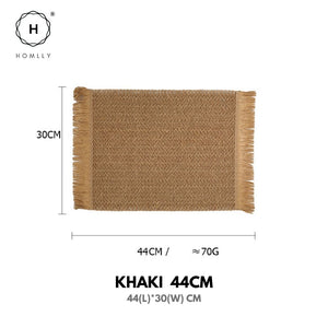 Homlly Russi Hand Woven Placemats