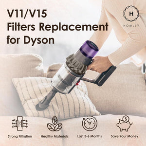 Homlly Vacuum Cleaner HEPA Filter for Dy son