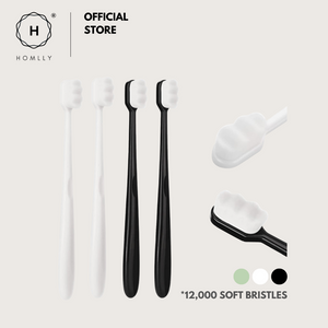 Homlly 10,000 Soft Ultra Fine Bristles Hypoallergenic Toothbrush