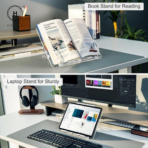 Homlly Multiple Purpose Book, Laptop, Ipad Stand