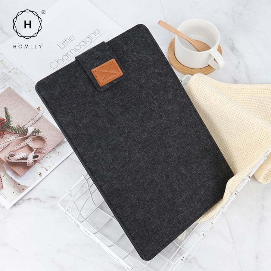 Homlly Fluffii Felt Tablet Sleeve Case Protective Bag