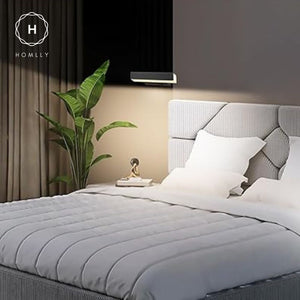 Homlly 330 Degree Rotating Bedside Wall Lamp