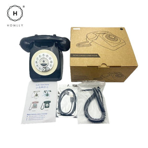 Homlly Retro Phone Recorder: Audio Guest Book Recorder for Parties and Weddings