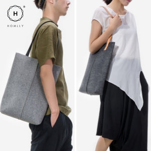 Homlly Wool Felt Laptop Brief case Messenger/ Macbook Ipad Sleeve