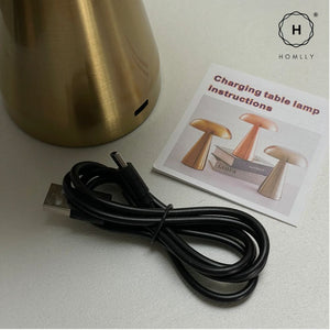 Homlly Edo Mushroom Touch LED Table Lamp