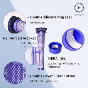 Homlly Vacuum Cleaner HEPA Filter for Dy son