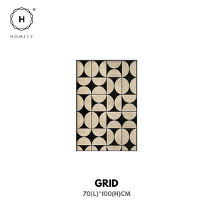 Homlly Monochrome Black Lines Series Painting