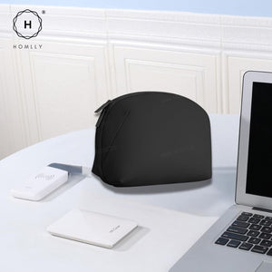 Homlly Volcano Travel Pouch Electronics Accessories Organizer Bag