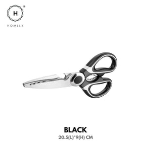 Homlly Multi Purpose Heavy Duty Shears Scissors (Stainless Steel)