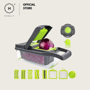 Homlly 12 in 1 Vegetable Food Chopper