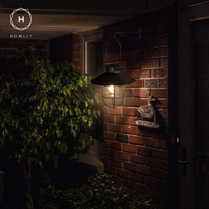 Homlly Tenu Retro Solar  Waterproof Lantern Lamp