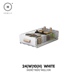 Homlly Todii Pull Out Kitchen Cabinet Organizer Tray