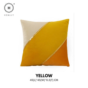 Homlly Ouno Velvet Cushion Cover