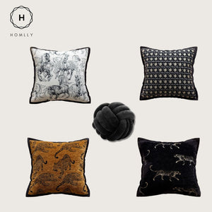 Homlly Jungle Vogue Decorative Pillow Cushion Cover