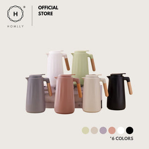 Homlly Cole Thermal Insulated Carafe Flask (1L)