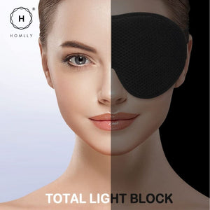 Homlly 99% Blackout 3D Contoured Sleeping Eye Mask Blindfold Shade Cover