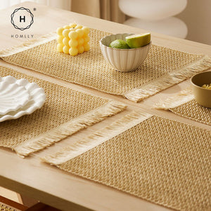 Homlly Russi Hand Woven Placemats