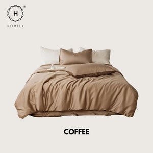 Homlly Jongii Tencel Cover Pillow Case Bedding Set (3/4pcs)