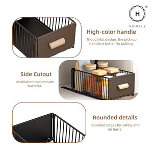Homlly Todii Pull Out Kitchen Cabinet Organizer Tray