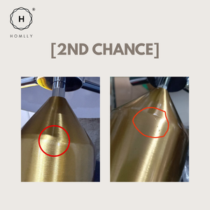 [2nd Chance] Homlly Mid Century Mushroom Brass Table Lamp