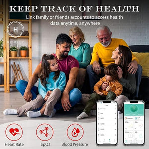 Homlly Smart Health Ring for Fitness, Sleep, and Heart Health