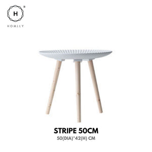 Homlly Bosca 3 legged Coffee Round Side Table