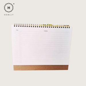 Homlly Desktop Stand up Monthly Planner Calendar (2025)