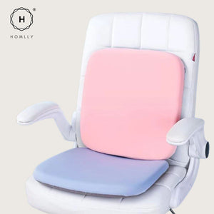 Homlly Memory Foam Ice Silk Cooling Seat Cushion