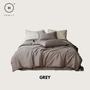 Homlly Jongii Tencel Cover Pillow Case Bedding Set (3/4pcs)