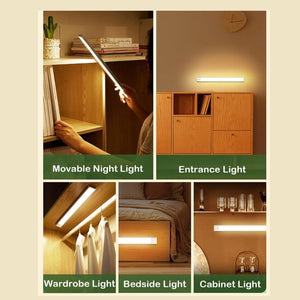 Homlly Motion Sensor 3 Dimmable Colors Wireless Night Closet Cabinet Kitchen LED Lights