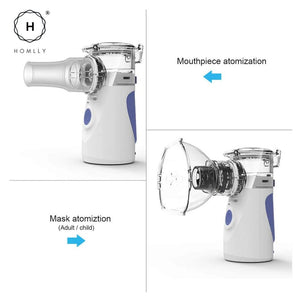 Homlly Portable Cool Mist Steam Inhaler Nebulizer