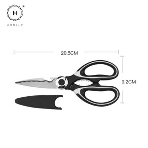 Homlly Multi Purpose Heavy Duty Shears Scissors (Stainless Steel)