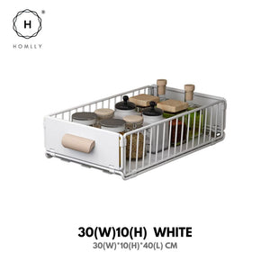 Homlly Todii Pull Out Kitchen Cabinet Organizer Tray