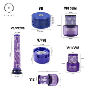 Homlly Vacuum Cleaner HEPA Filter for Dy son