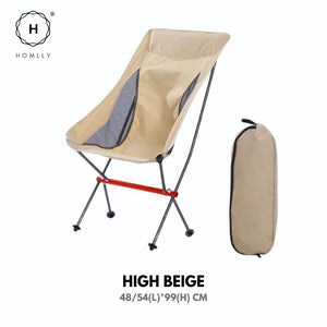 Homlly Ultralight Portable Outdoor Camping Folding Chair